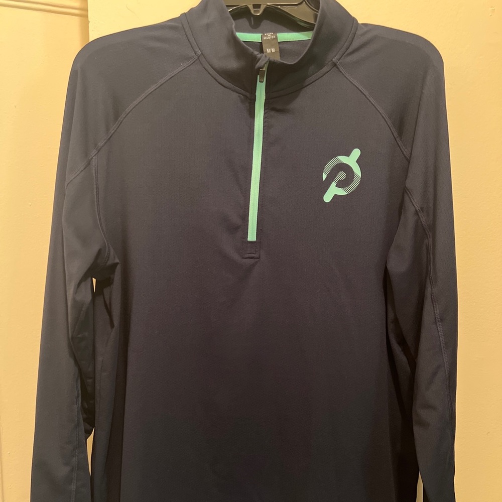 Peloton x Rhone 1/4 Zip Navy Long Sleeve Men’s M